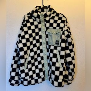 Vans Checkerboard Sherpa - Large - used once!